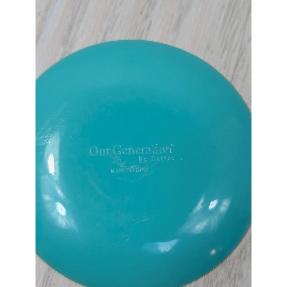 Our Generation Battat + Doll Accessories Burger Breakfast Food Dishes‎ lot